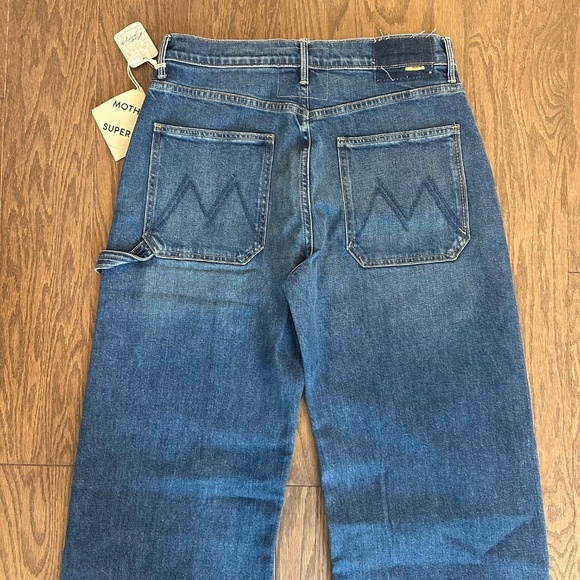 MOTHER Superior Denim The Lasso Utility Sneak Jeans Its a Small World Sz 30 NEW - Picture 8 of 14